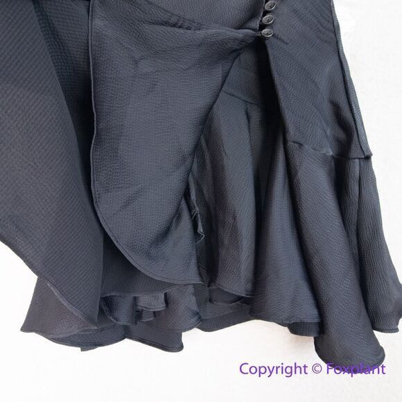 NEW Free People Scarlett‎ Short Sleeve Texture Mini Dress black, size XS - Picture 10 of 16